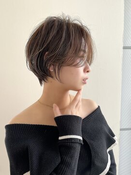 イヴォークトーキョーオーサカ(EVOKE TOKYO osaka) チークバング 抜け感 くびれ 美人 韓国風 ショート