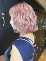 ホワイトピンク塩基_チェリーブラウンフェミニンロング_ba414601
