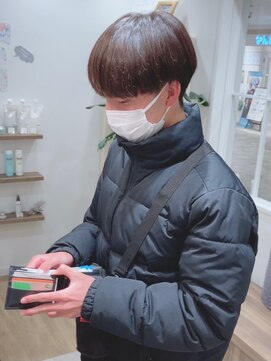 モリオフロムロンドン 松戸店(Morio from London) 【松戸 岩口】ストレートツーブロックマッシュショート