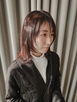 クリブ(crib) シースルーのレイヤーボブ
