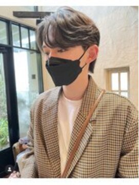 ベル 新宿(Belle) 【お客様ヘア】メンズ人気ヘア サイドパートカルマ&カルマパーマ