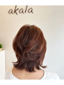 アカラ ヘアー akala hair 外はね