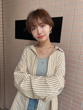 ガリカ(Gallica kinshicho) 【竹之内蔵人】ゆるふわ大人ショートボブ/大人透明感ベージュ