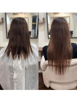 リエコー(RE'ECHO)&nbsp;プルエクステ/モテ髪/ツヤツヤロング/カラー