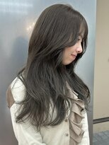 パークレーン アイス イヴェン(park lane ICI yeven)&nbsp;ブリーチなし　オリーブベージュ　赤味消し　レイヤー/momoka