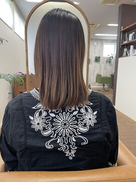 ヘアーワークスタジオ ノイズ(noize) ＃朝ラク髪質改善　＃ミディアム