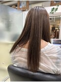 20代30代40代3Dカラー艶感ストレート透明感ナチュラル