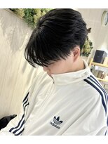 メンズフェザーマッシュ