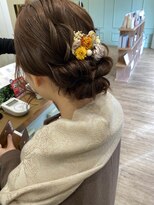 モリオフロムロンドン 大宮店(morio from London)&nbsp;【大宮】結婚式/成人式お団子アレンジ