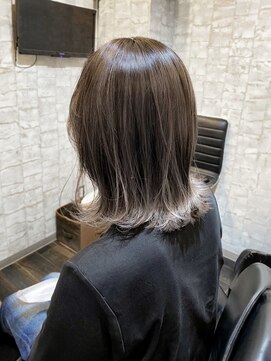 プログレス 長町南店(PROGRESS) バレイヤージュ×外はね/ボブ/10代20代30代40代