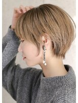 ノア 奈良駅前店(NoA)&nbsp;ショートヘア　丸みショート　シースルーバング　奈良　田村梨乃