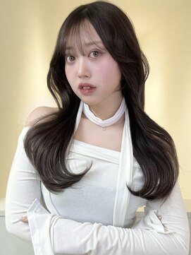 アイトーキョーエス 渋谷(AI TOKYO S) ブリーチなしダブルカラーグレージュくびれ巻きレイヤー