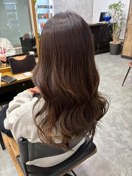 ジルブラン 土浦(JIL BLAN) ハイライトバレイヤージュダブルカラーケアブリーチ30代40代