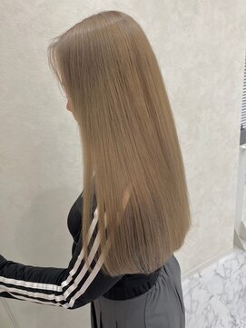 ミニョン(mignon) 韓国/ダブルカラー/ブリーチ/ピンク/学割U24/新越谷/南越谷/草加