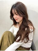 シースルーバングアンニュイロング