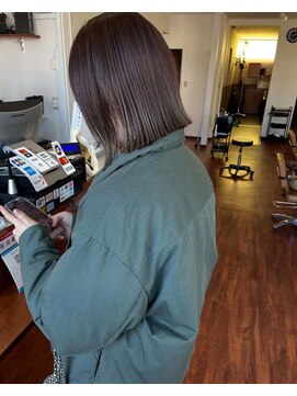 ラグシーセカンド(RAGCIE 2nd) 【keisuke】パツっとボブ