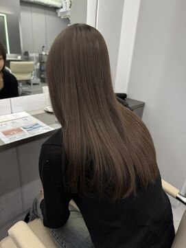 ロテ 名古屋 名駅店(Lote.) くびれヘア/アプリコットオレンジ/夏のヘアアレンジ