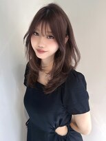 マインバイアフロートギンザ(MYNE by AFLOAT GINZA)&nbsp;レイヤーカット/おくれ毛/くびれヘア/顔周りカット