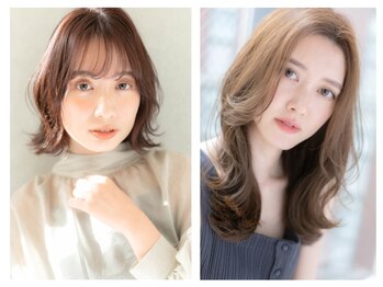 ローレン(LOREN)の写真/ふんわり大きなカールが女性らしい《最新低温デジタルパーマ》.*絶妙なニュアンスデザインで潤い仕上げ♪