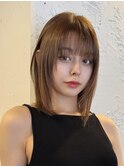 レイヤーカットミディアムレイヤー顔周りレイヤーロングレイヤー