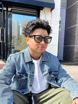 ジン(JIN) ☆フェザースタイル☆フェザーパーマ☆久留米☆メンズサロン☆