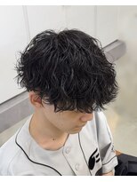 シルク バイ ルカ(SilQ by Luca)&nbsp;波巻きシャドウパーマ