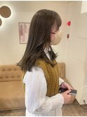◎韓国ヘアー顔周りレイヤーおくれ毛前名駅名古屋駅前髪質改善