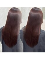 ミヨン 京橋店(miyon)&nbsp;韓国レイヤーカット×暗髪カラー×髪質改善