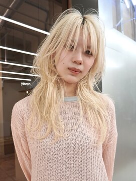 パークレーン アイス イヴェン アネックス(PARK LANE ICI yeven.anx) 透明感ハイトーンブリーチカラー