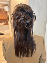 リアン(Lien)&nbsp;お出かけヘア/ヘアアレンジ/ハーフアップ