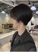 【kacho】ショートヘア　オリーブアッシュ
