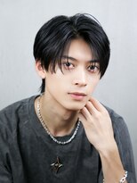 ザ サードヘアー 柏(THE 3rd HAIR) センターパート ニュアンスパーマ