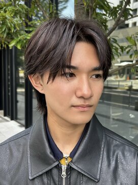 ノアノ(NOANO) ネイビーブルーのハイライトカラー