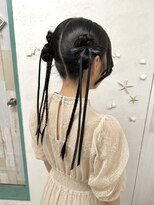 メカマハロジャミング(Me Ka Mahalo Jammming)&nbsp;カチモリツインヘア/ヘアセット/ツインヘア/カチモリヘア