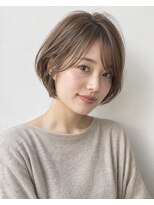 ネオヘアー 東三国(Neo hair) 流し前髪ひし形ショートボブ