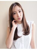 ナチュラルストレートor部分縮毛