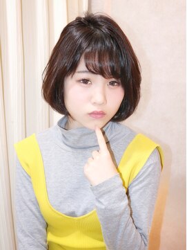 ヘアーサロン ニュアンス(HAIR SALON nuance) 大人かわいい　手ぐしで収まる　ショートボブ★ボブ★