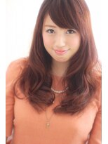 アグ ヘアー コード 甲斐店(Agu hair kord)&nbsp;重めでも巻いて動きの出やすいセミロング