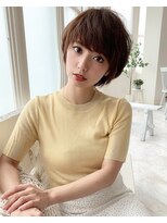 トリコ心斎橋(trico)&nbsp;パーマで簡単！ふんわりマニッシュショート☆