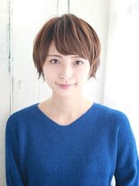 アピューズ ヘアー 三宮(Apiuz Hair) Apiuz Hair 大人可愛い小顔ワンサイドショートボブ