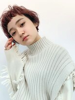 ラパンセ ブルー(LA PENSEE BLEU)&nbsp;【LA PENSEE】マッシュショート　バイカラー　インナーカラー