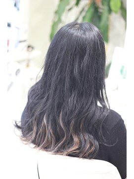 エフエフヘアー(ff hair) back style☆インナーカラーvol.638