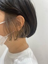 ラブアンドヘアーフロー(Love&Hair Flow) インナーカラー　ホワイトベージュ