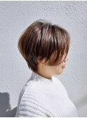 レザーショートボブ