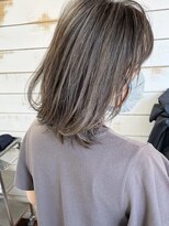 ハーツ(Heart's) 白髪ぼかし脱白髪染め髪質改善似合わせくびれボブ40代50代60代