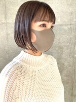 セル(CELL)&nbsp;ショートボブ　チョコレートカラー