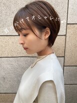 スパイスアヴェダ サロンアンドスパ 玉川高島屋SC店(SPICE AVEDA salon&spa)&nbsp;20代30代40代・丸みショートボブ【SPICE AVEDA 岡部】