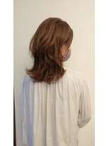 ブロッサム 東久留米店(Blossom)&nbsp;20代30代ナチュラルくびれボブ毛先パーマ肩ラインモテ髪