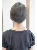 ムゥフ ヘアーアンドアイラッシュ(mouf hair&eyelash)&nbsp;ショートでもグラデーションカラーオリージュ～サファイヤブルー