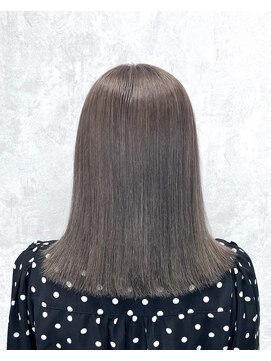 デミヘアー(Demi hair) 透明感シルバーベージュカラー